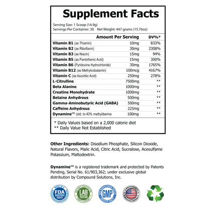Pre Mat+ | Pre-workout for Grapplers
